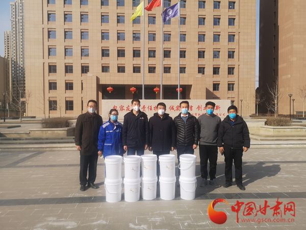 【甘肅全民戰(zhàn)“疫”】暖心！民革蘭州市委會(huì)捐助首批1噸防疫物資（圖）