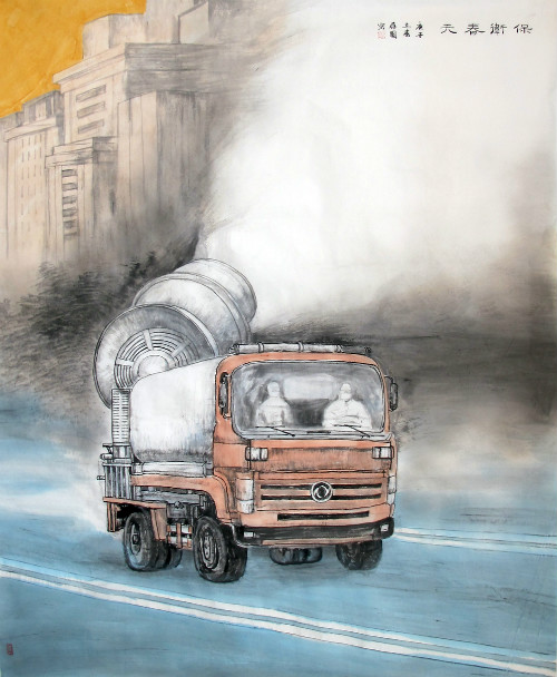 【甘肅全民戰(zhàn)“疫”】保衛(wèi)春天！蘭州榆中縣文藝界致敬“逆行者”