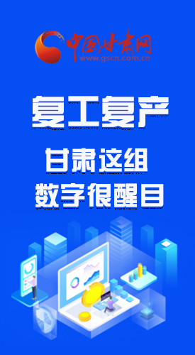 圖解|甘肅復(fù)工復(fù)產(chǎn)有多拼，看看這組數(shù)字就知道了 