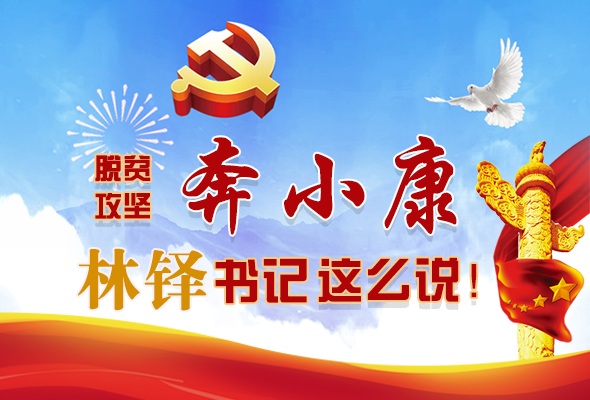 長圖|脫貧奔小康，林鐸書記這么說！