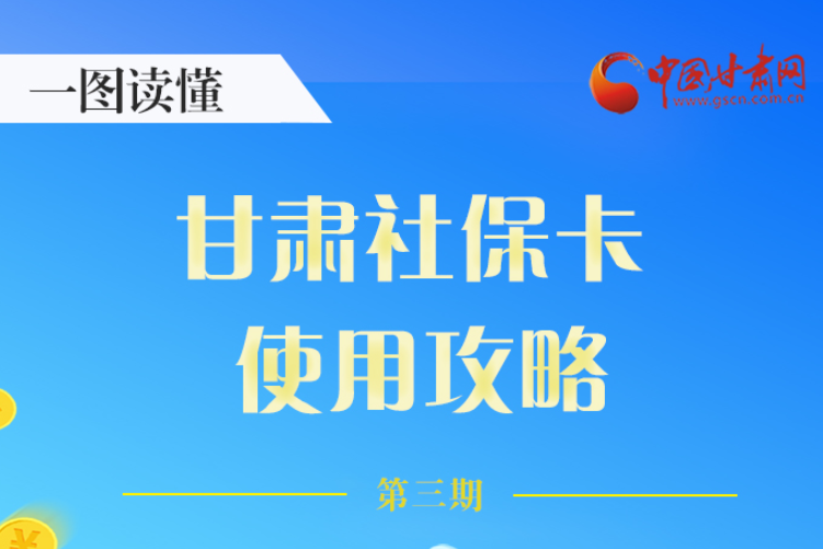 圖解丨關(guān)于甘肅社?？?，這六大功能要知道