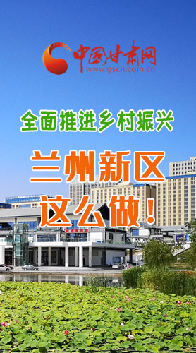 圖解|全面推進(jìn)鄉(xiāng)村振興 蘭州新區(qū)這么做！