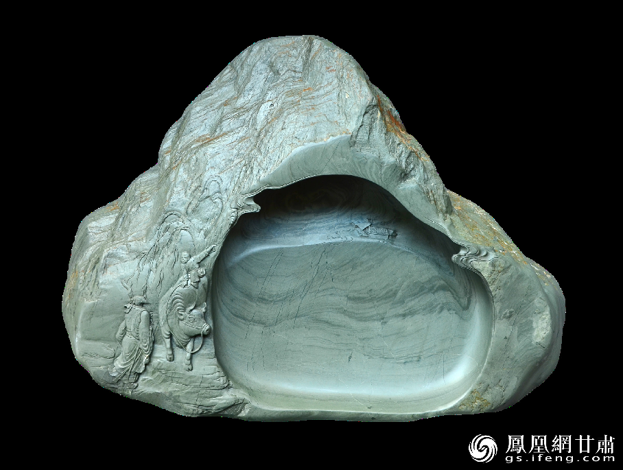 洮硯石質(zhì)細(xì)潤(rùn)堅(jiān)實(shí)，潑墨如油不損毫，書寫流利生輝。資料圖