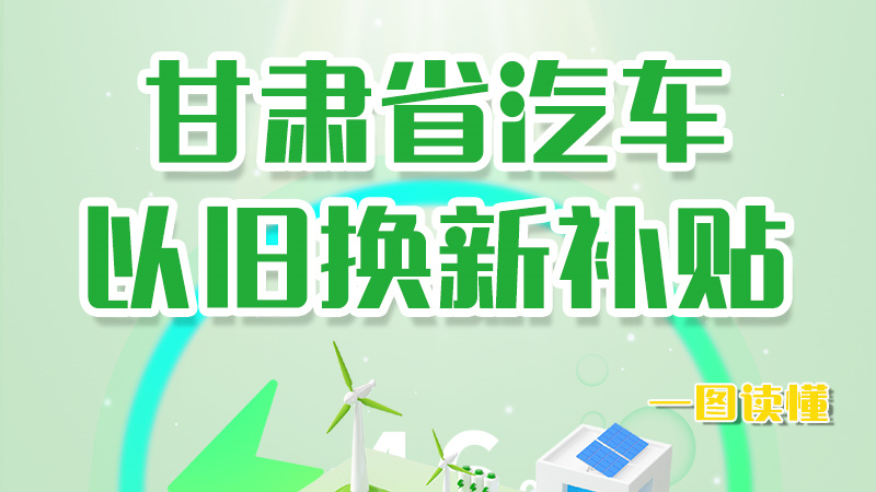 海報(bào)|重大利好！甘肅省汽車以舊換新補(bǔ)貼來(lái)了