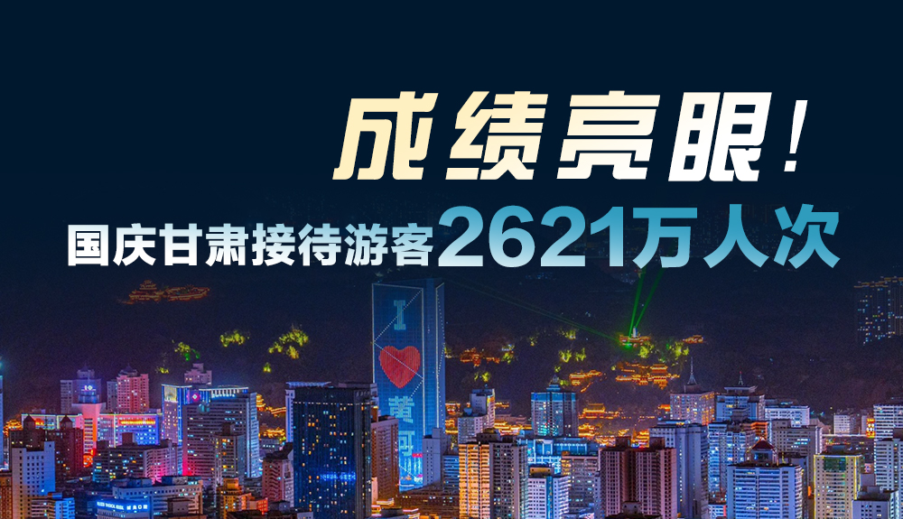 成績亮眼！國慶甘肅接待游客2621萬人次